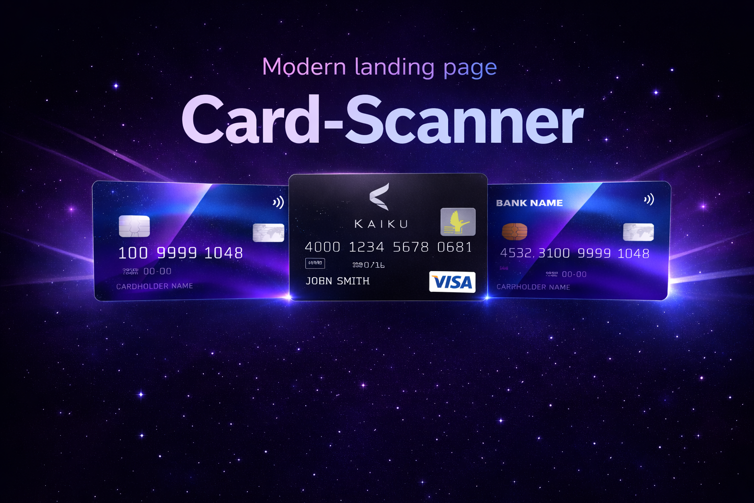 Capa do projeto Card Scanner